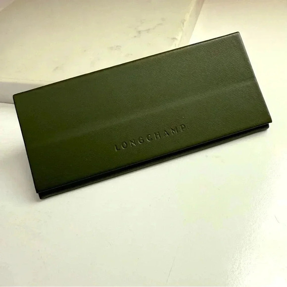 NWOT Unisex Longchamp Eyeglass Case - Picture 1 of 6